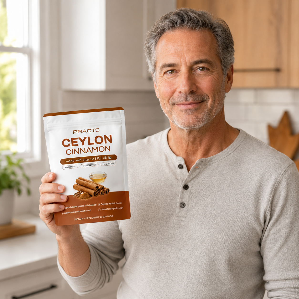 Special offer: PRACTS Ceylon Cinnamon equivalent to 7,200 mg with MCT Oil CA